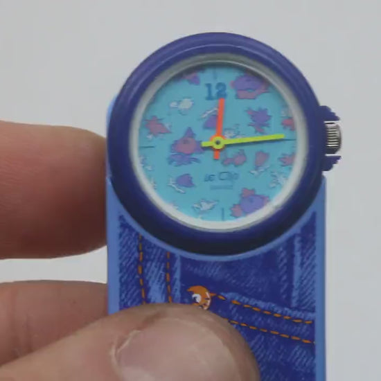 Vintage 80s Le Clip Swiss nurses watch, NOT working