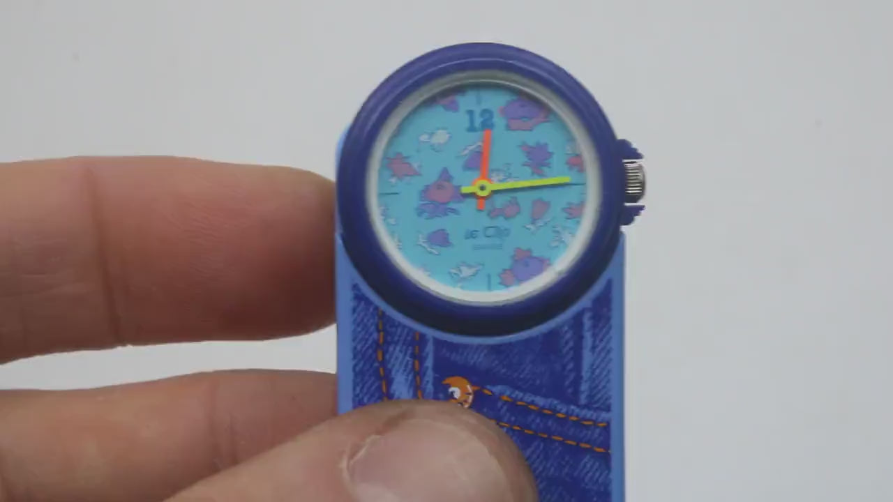 Vintage 80s Le Clip Swiss nurses watch, NOT working