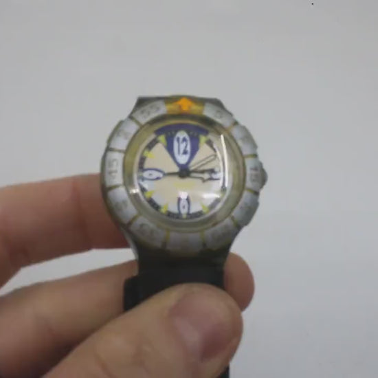 Swatch Scuba StarFlash SDM103, NO Original Box, Nice used condition, working