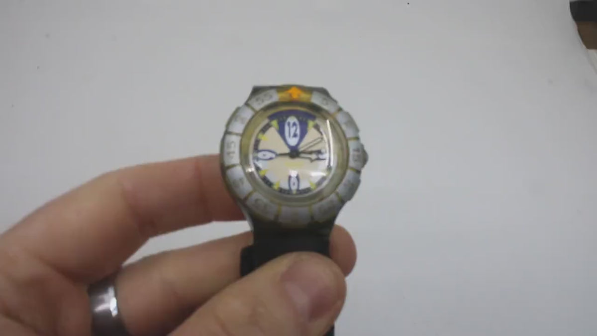 Swatch Scuba StarFlash SDM103, NO Original Box, Nice used condition, working