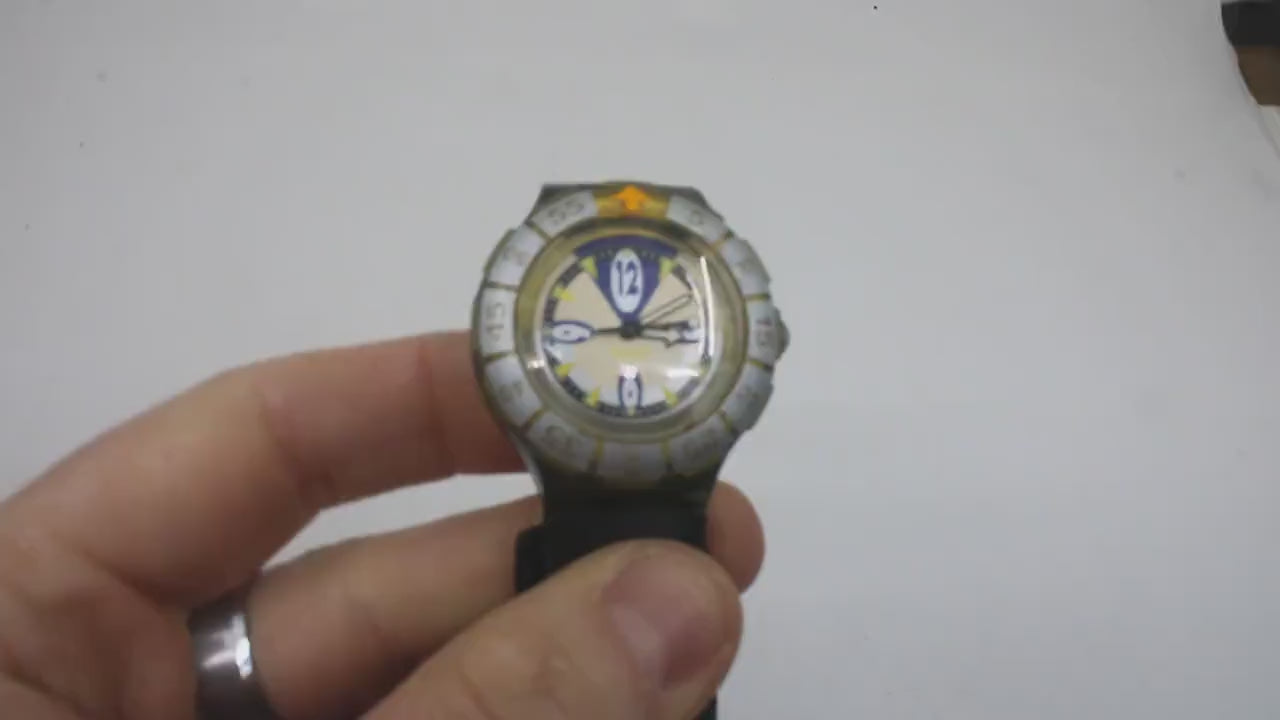 Swatch Scuba StarFlash SDM103, NO Original Box, Nice used condition, working