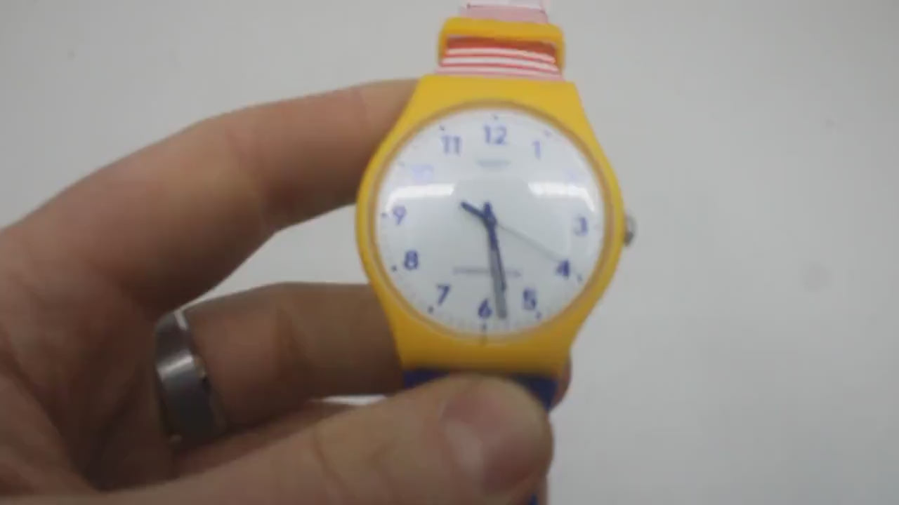 Swatch Watch New Gent 'Swatch X Me' Mint Condition, Working fine