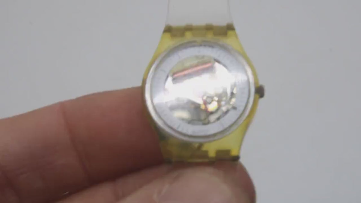 Swatch, Ladies, 1986, 'Jelly', LK103, Nice, Used Condition, working fine, brandnew original strap