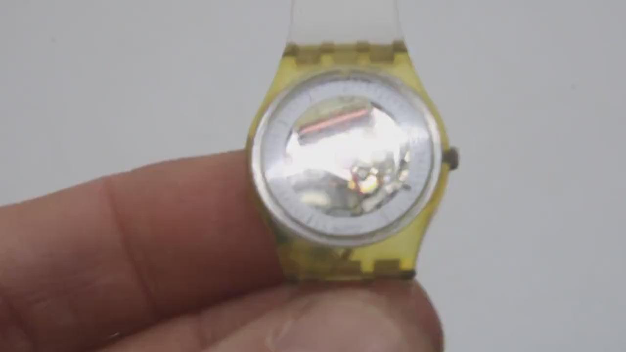 Swatch, Ladies, 1986, 'Jelly', LK103, Nice, Used Condition, working fine, brandnew original strap