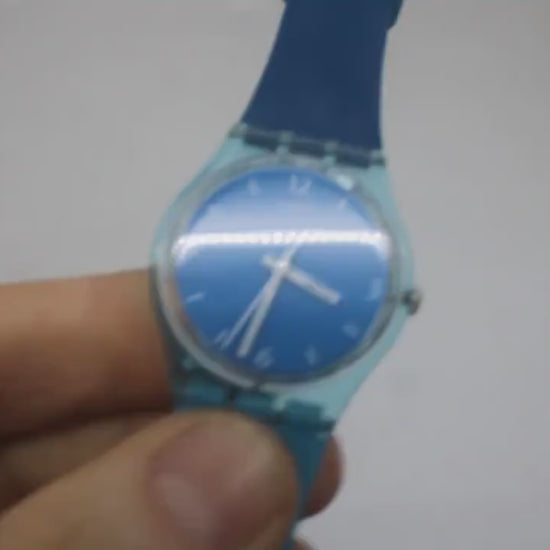 Gents 34mm Swatch 'Fraicheur'  GS161, in a very nice, used condition, working
