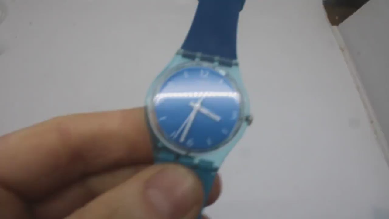 Gents 34mm Swatch 'Fraicheur'  GS161, in a very nice, used condition, working