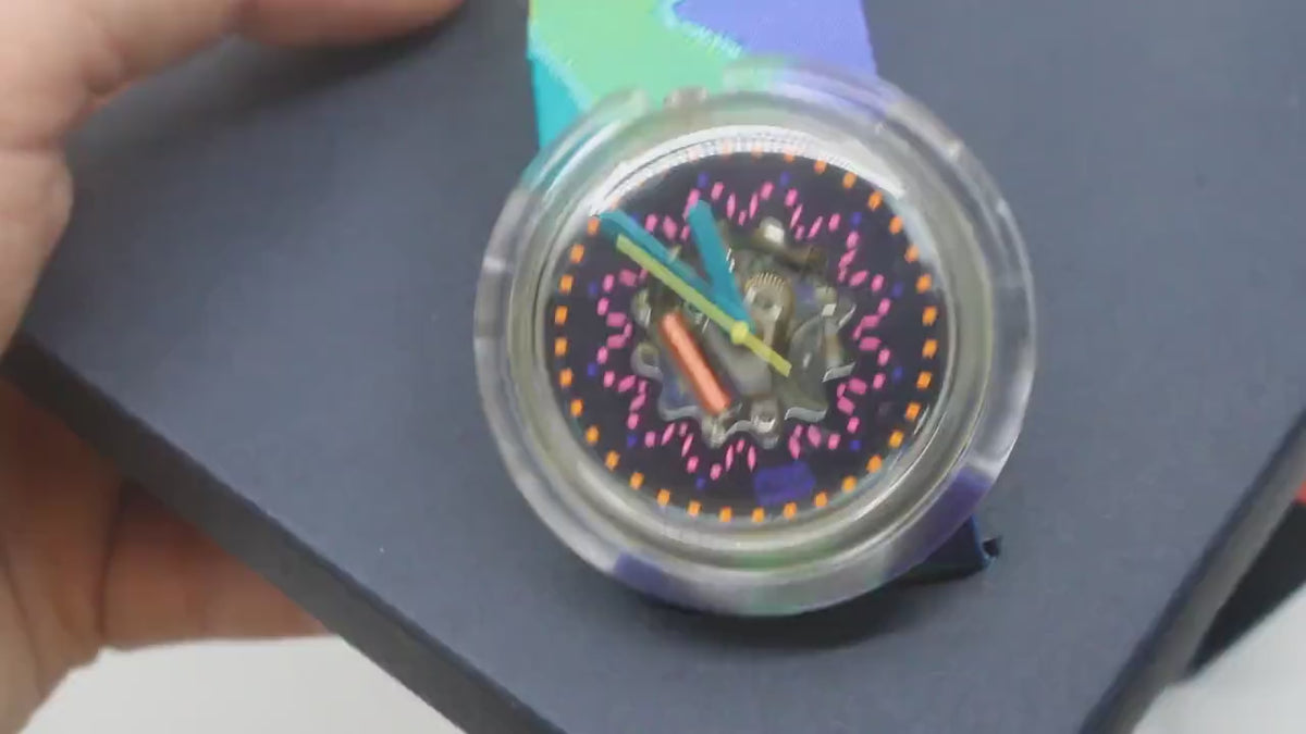 Vintage Pop Swatch, Veruschka, PWZ103, New Old Stock, Never Worn, working