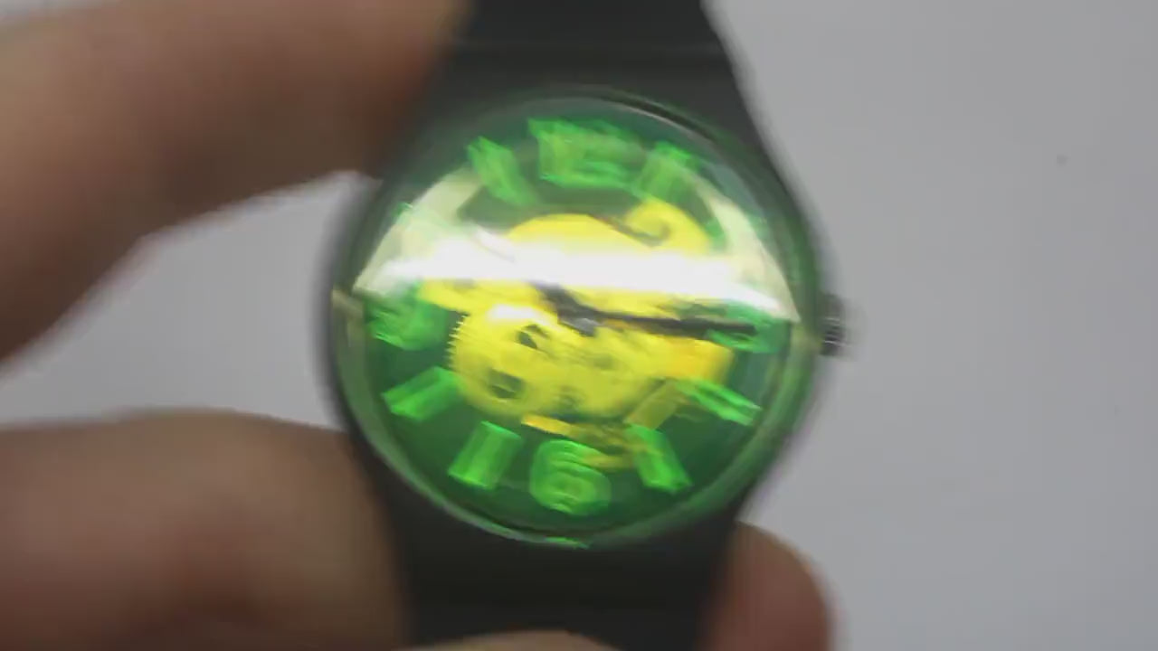 Swatch Watch New Gent 'Yellowboost' SUOB166, Working, New Old Stock, Never Worn