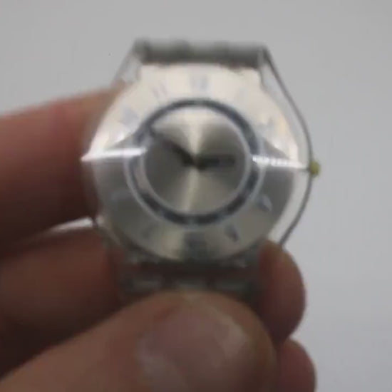 Skin Swatch watch, Around the Six, SFK168, working, original strap