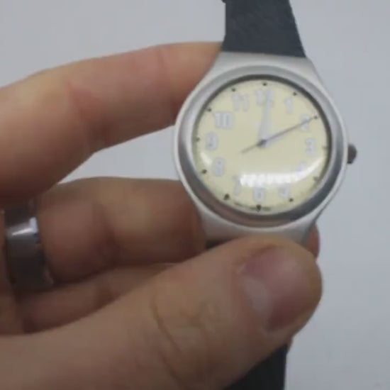 Swatch Irony, 'Night Flight' YGS1000, 1995, Nice, Used Condition, working
