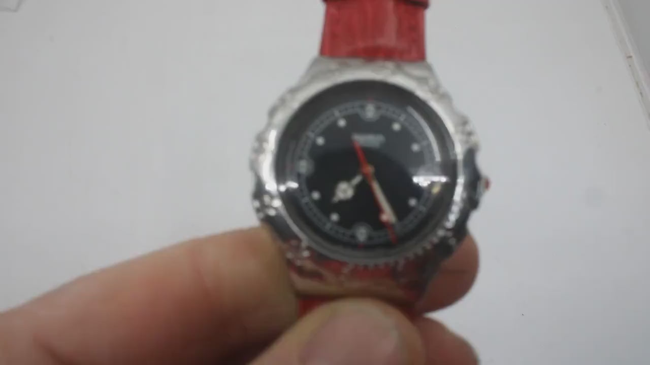 1996 Vintage Swatch Scuba Irony 'Lava Rock' YDS401, very nice condition, working