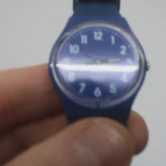 Gents 34mm Swatch, Up-Wind, GN230, In a Used Condition, fine