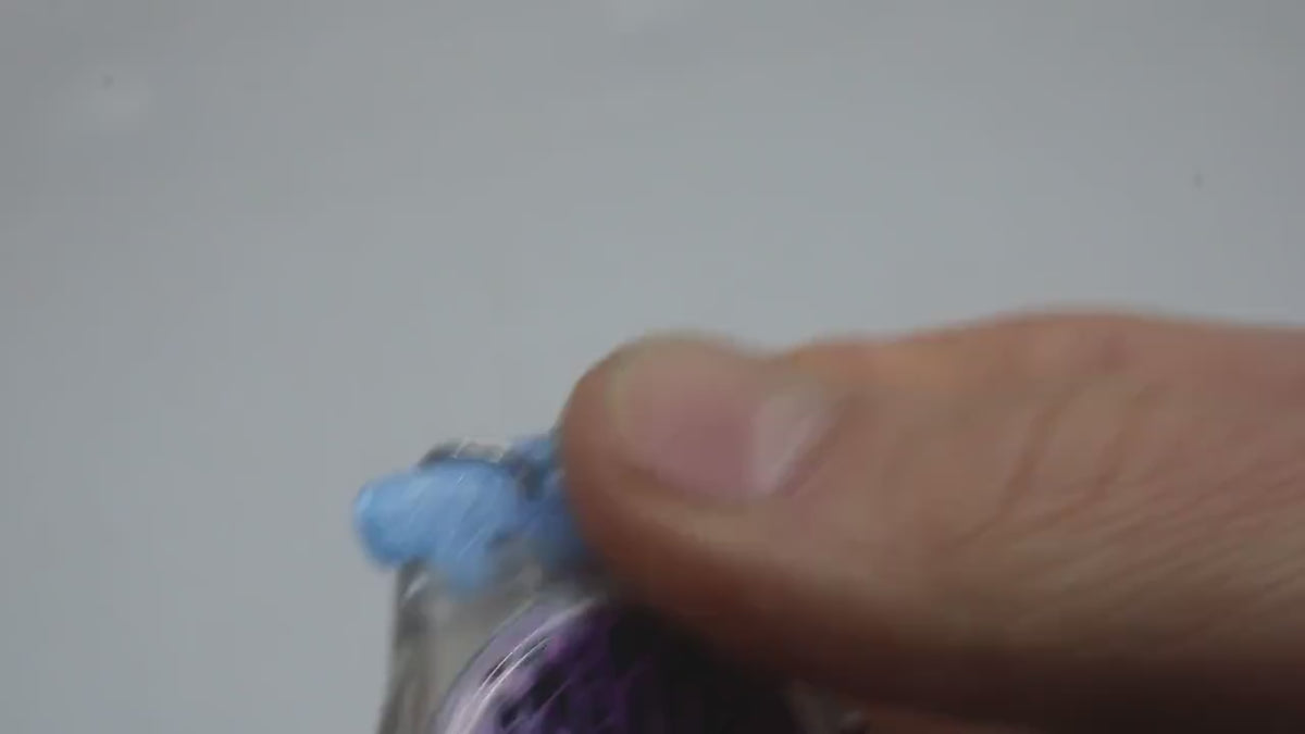 Unique 3D printed keyring adapter for 17mm Swatch watch, TRANSLUCENT