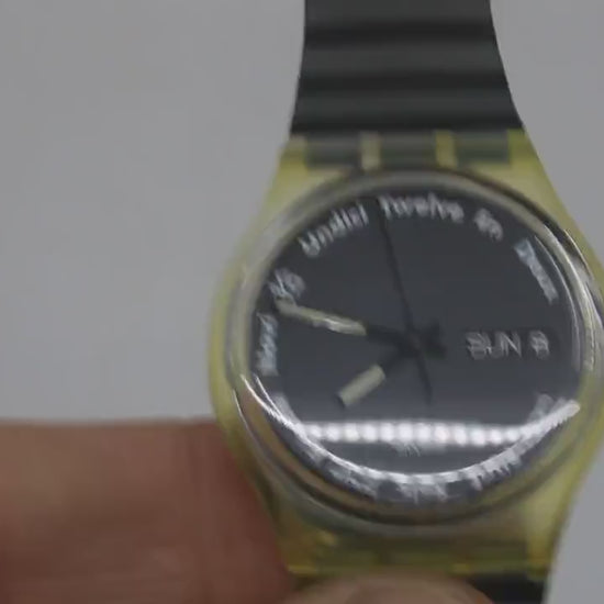 Swatch, Gents, 1992, 'Gutenberg', GK703, unworn, never used, working fine