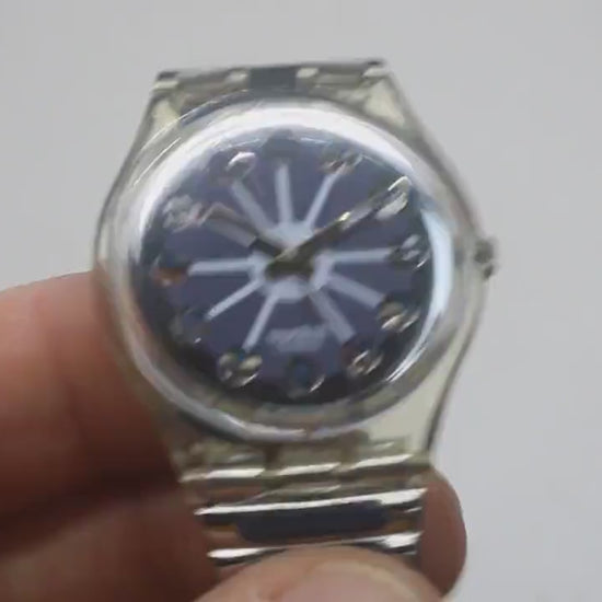 Swatch Gents 34mm, Blue Segment, GK148, new and unused