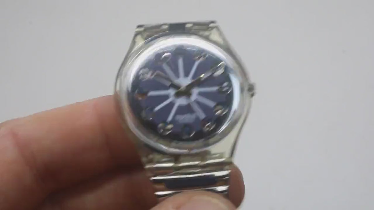 Swatch Gents 34mm, Blue Segment, GK148, new and unused
