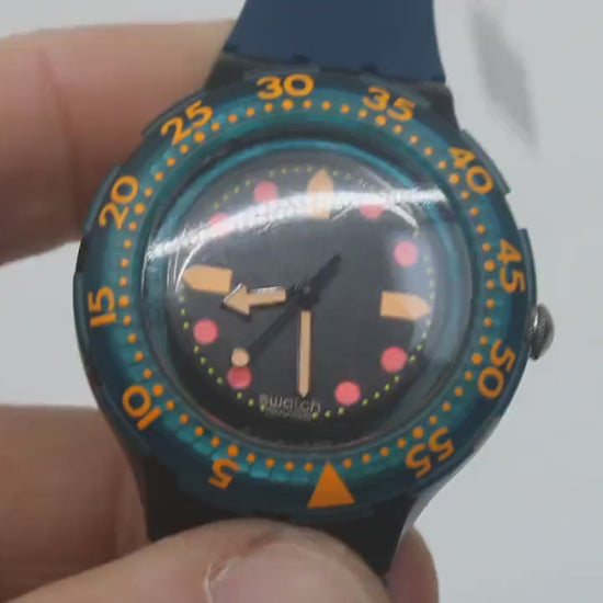 Scuba SDB100, Barrier Reef, vintage Swatch, Nice, Used Condition, Working