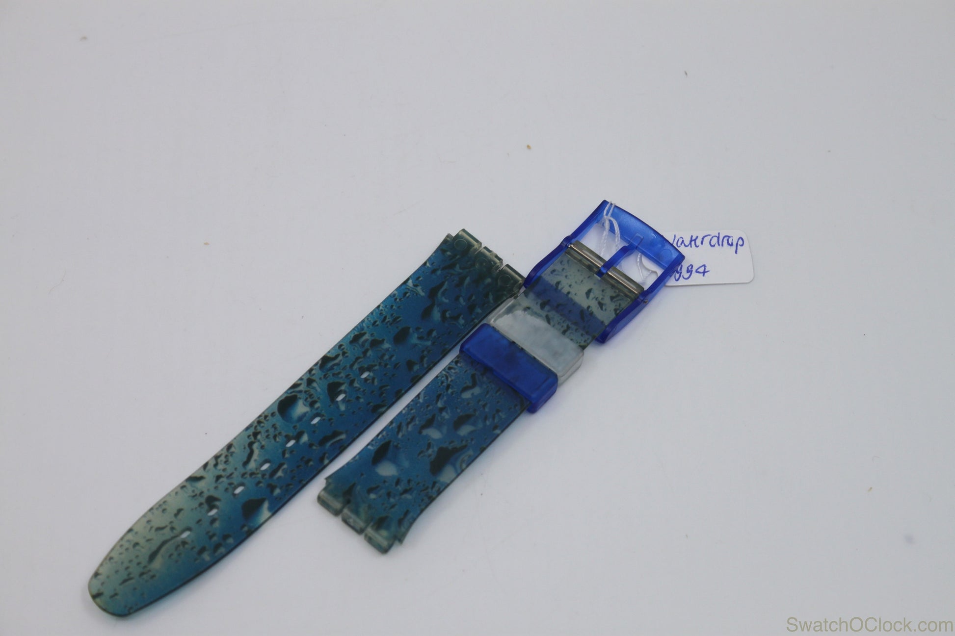 1994, Vintage Swatch Strap, 'Waterdrop', SDK123, Scuba, New Old Stock