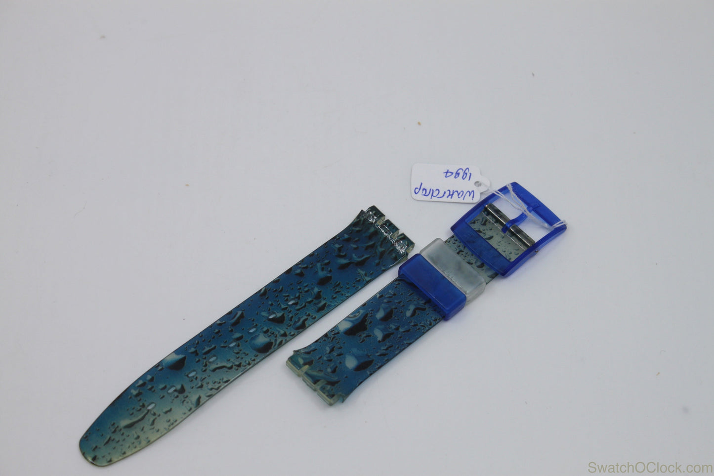 1994, Vintage Swatch Strap, 'Waterdrop', SDK123, Scuba, New Old Stock