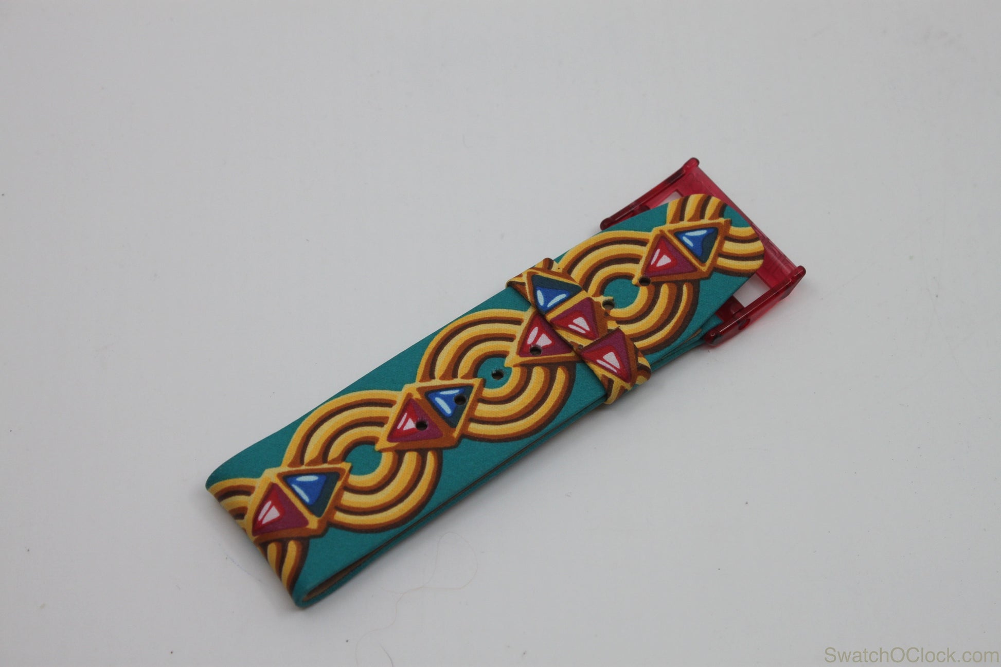 1994, Vintage Pop Swatch Strap 'Haute Societe', PWK193, New Old Stock