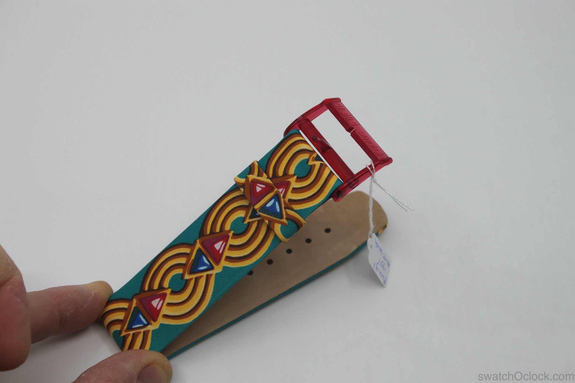 1994, Vintage Pop Swatch Strap 'Haute Societe', PWK193, New Old Stock