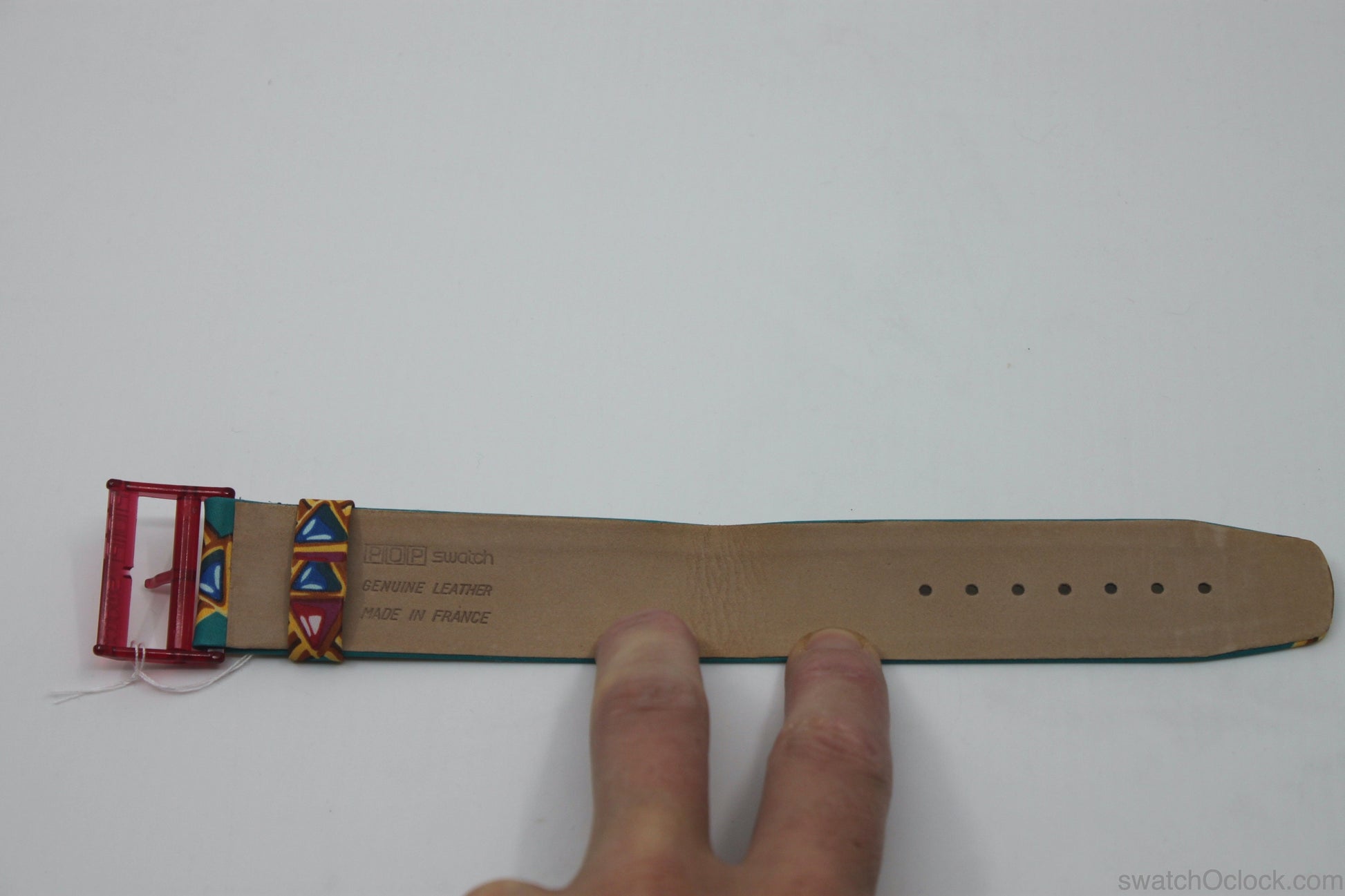 1994, Vintage Pop Swatch Strap 'Haute Societe', PWK193, New Old Stock