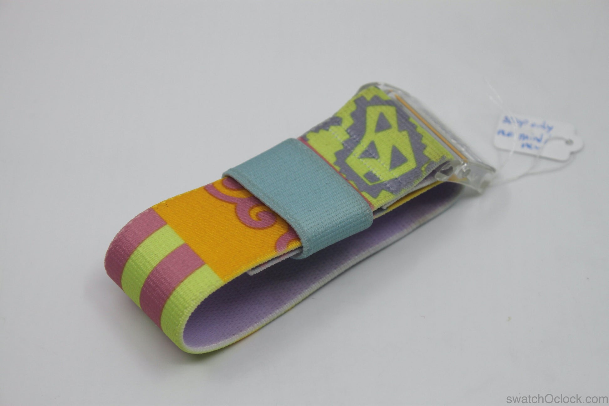 1992 NEW OLD STOCK Vintage Pop Swatch Strap, 'Corolla', PWK155, PopSwatch, very rare