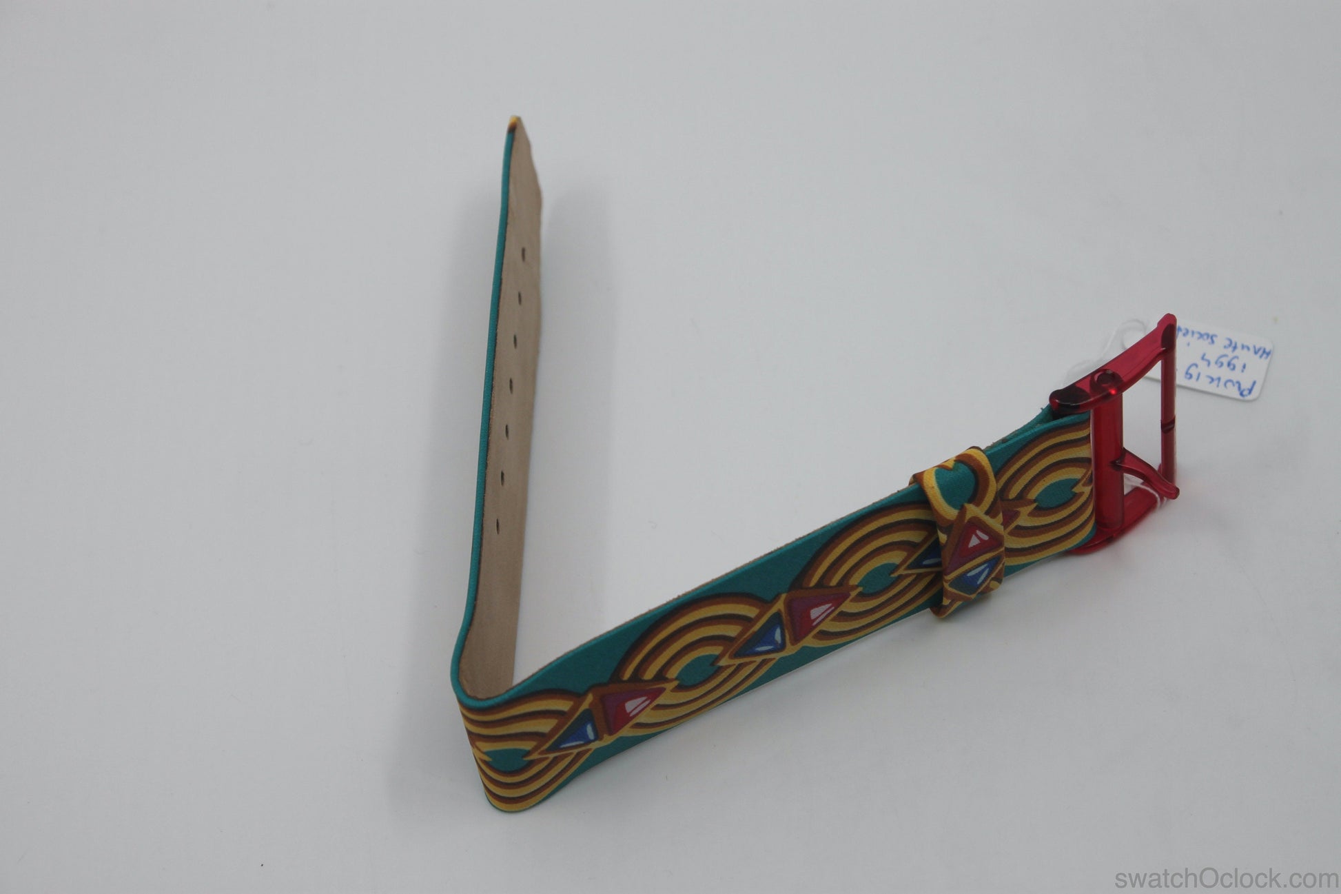 1994, Vintage Pop Swatch Strap 'Haute Societe', PWK193, New Old Stock