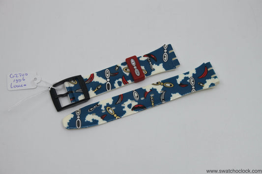 1996, Vintage Swatch Strap, 'Looka', GZ700, 17mm, Gents, New Old Stock