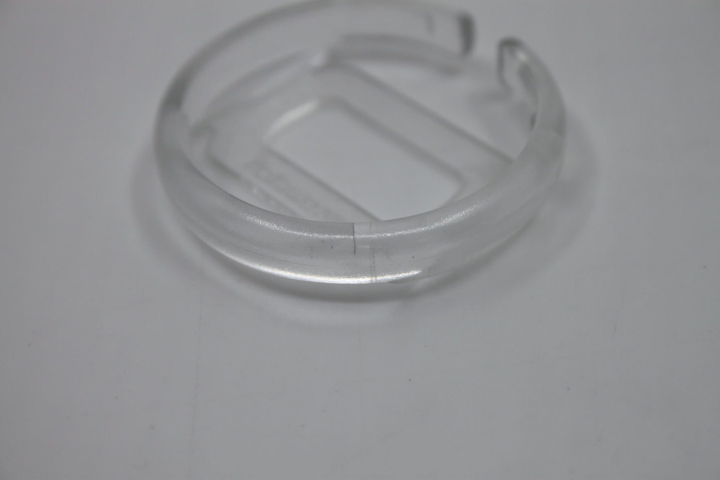 1990s, Vintage Pop Swatch Midi Size Ring, Brand New unused, NEW OLD STOCK, clear & matt