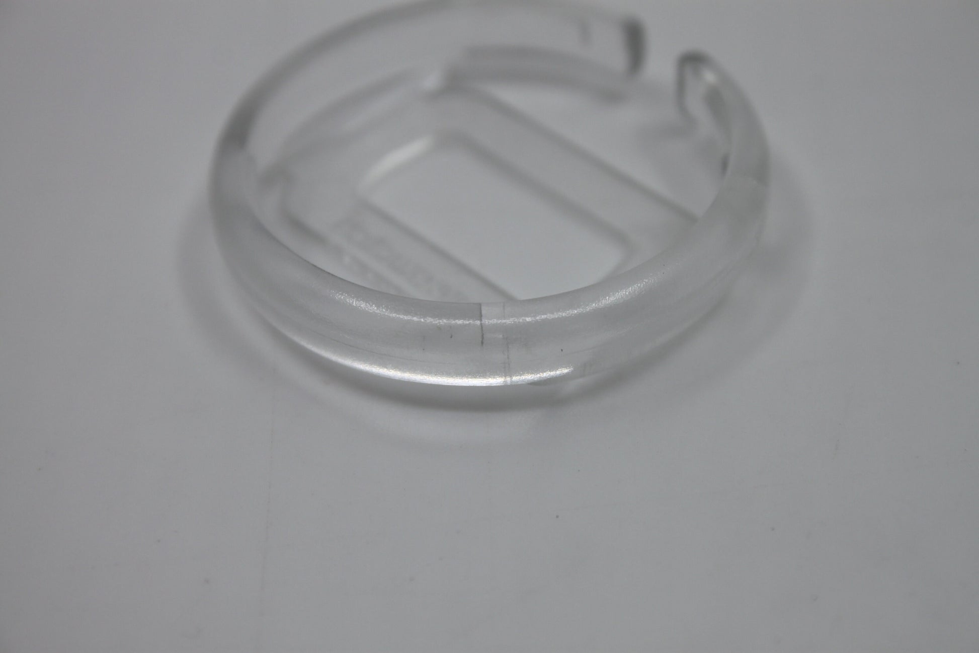 1990s, Vintage Pop Swatch Midi Size Ring, Brand New unused, NEW OLD STOCK, clear & matt