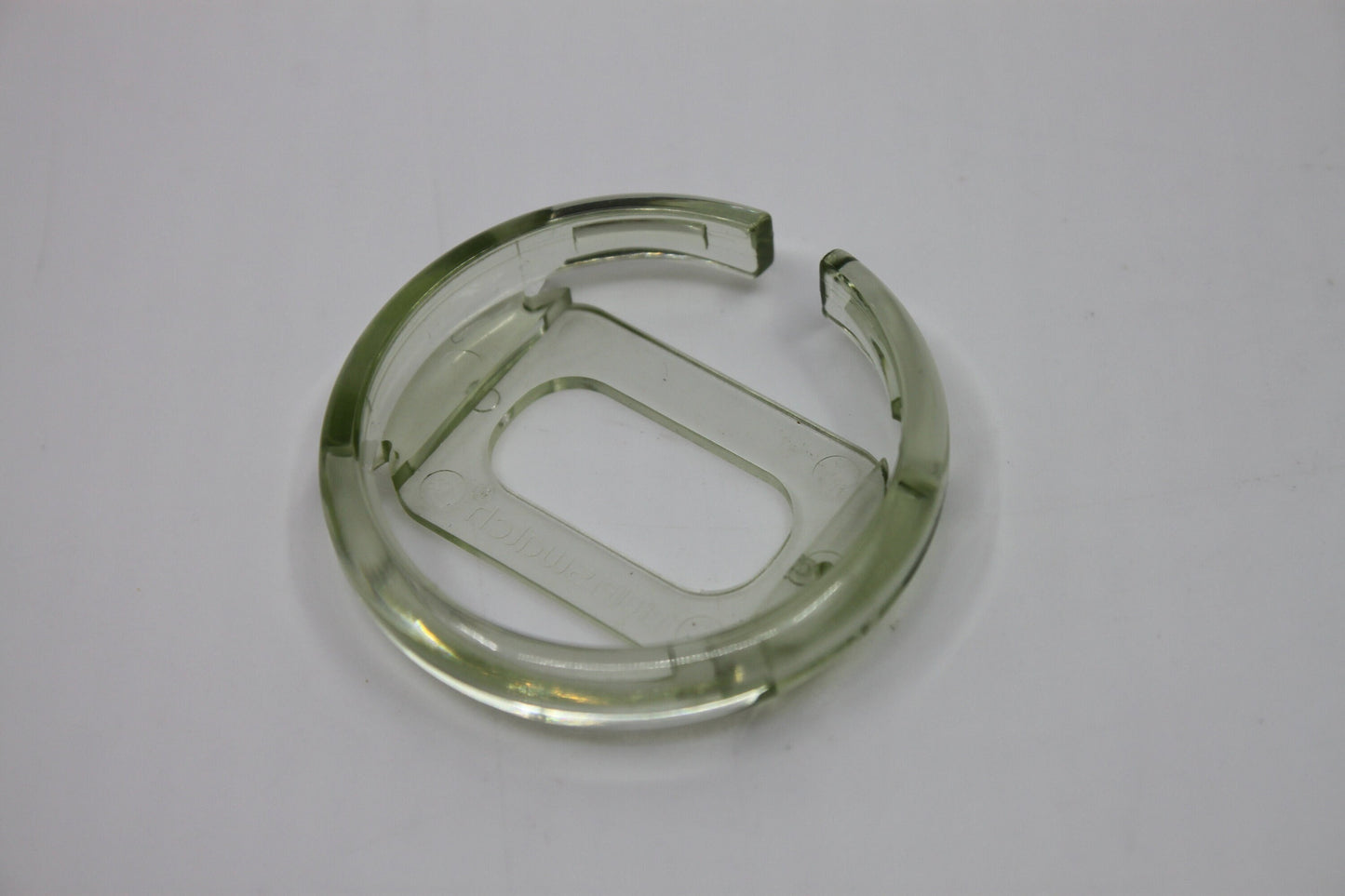 1990s, Vintage Pop Swatch Midi Size Ring, Brand New unused, NEW OLD STOCK, clear light green & shiny