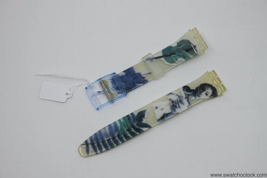 1992, Vintage Swatch Strap, 'Photoshooting', GN122, 17mm, Gents, New Old Stock
