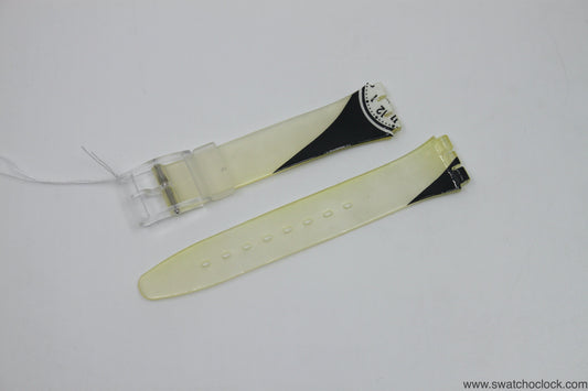 1997, Vintage Swatch Strap, 'Side', GK252, 17mm, Gents, New Old Stock