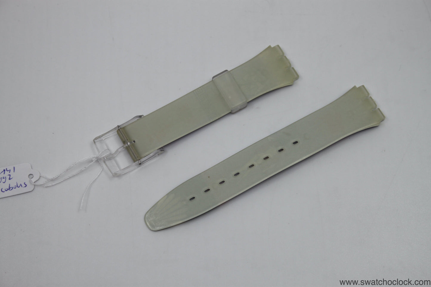 1992, Vintage Swatch Strap, 'Discobolus', GK141, Gents, New Old Stock