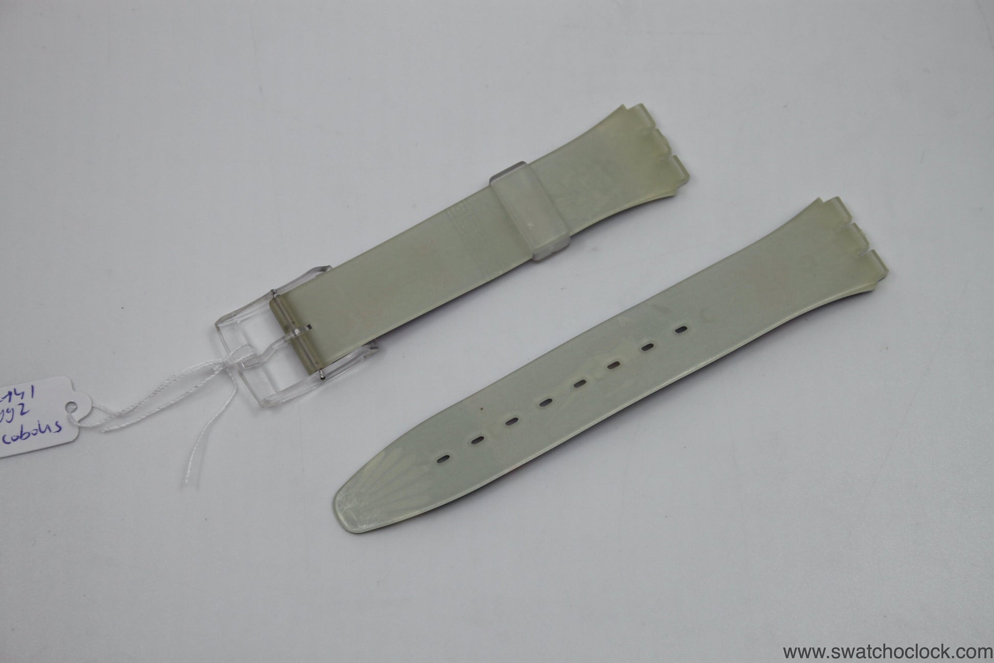1992, Vintage Swatch Strap, 'Discobolus', GK141, Gents, New Old Stock