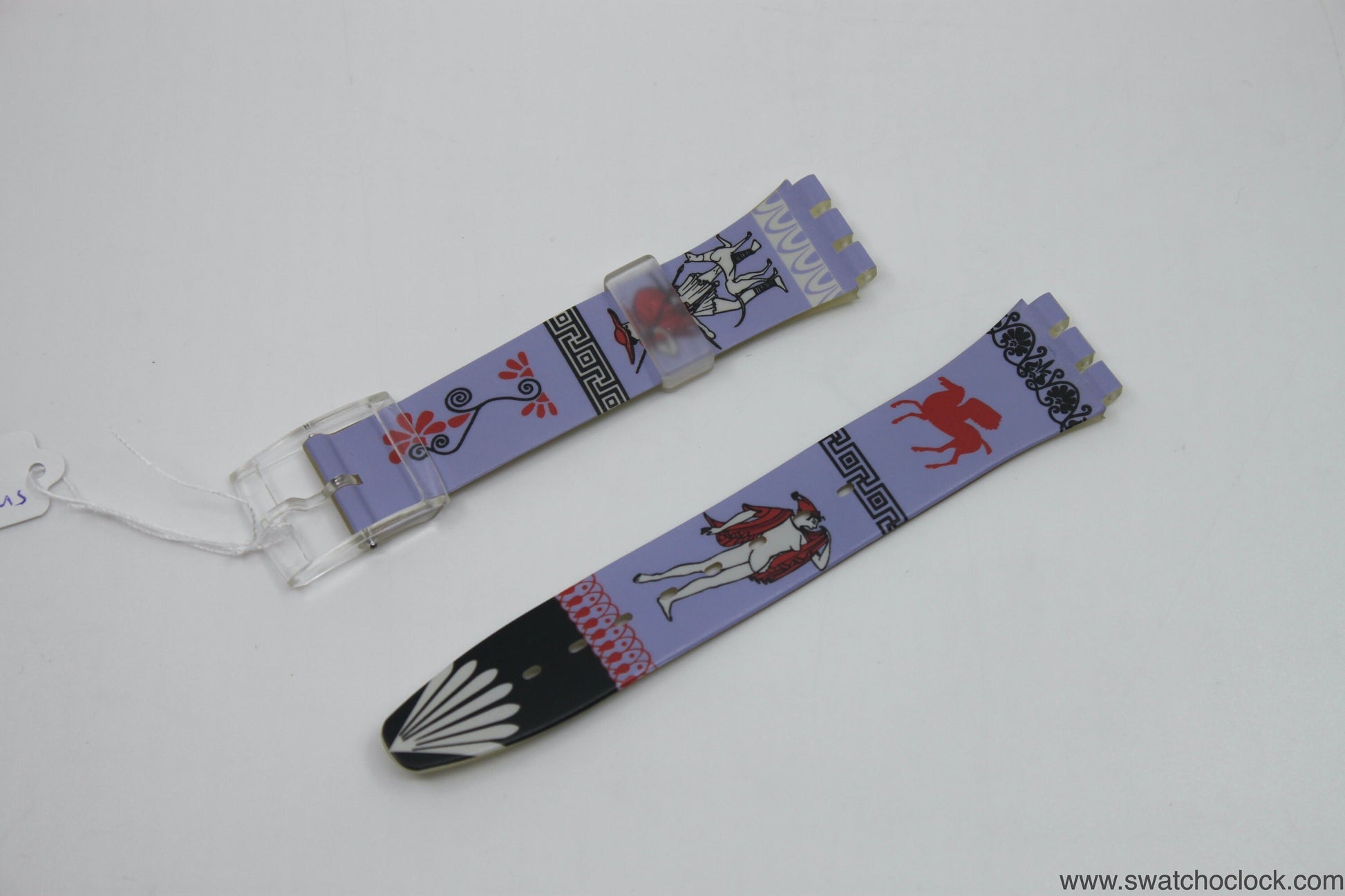 1992, Vintage Swatch Strap, 'Discobolus', GK141, Gents, New Old Stock