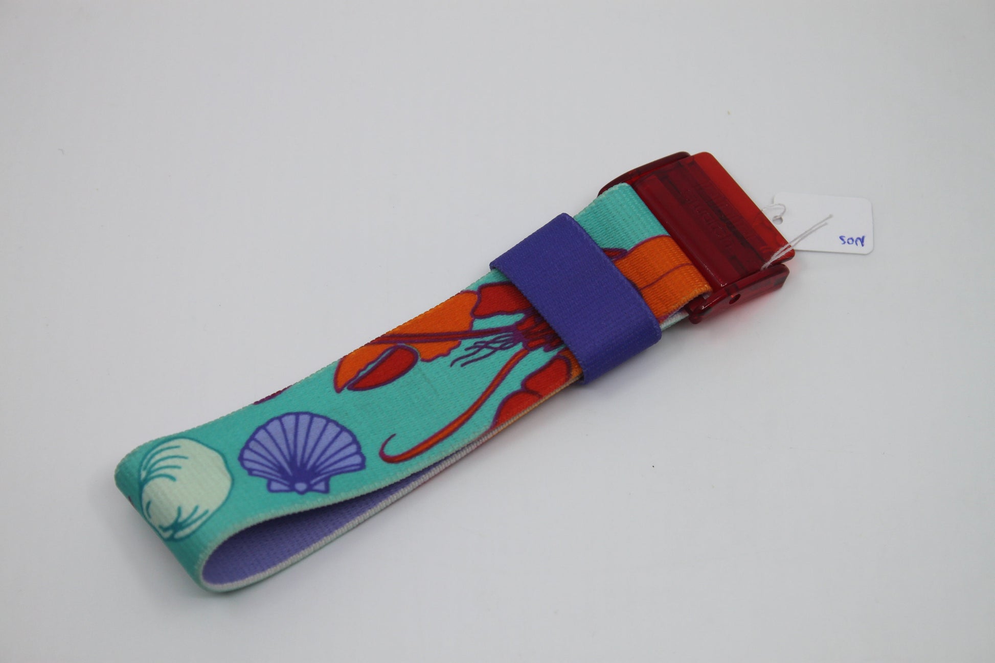 1993 Vintage Pop Swatch Strap, 'Langoustine', PWK181, PopSwatch, Unused, NEW OLD STOCK