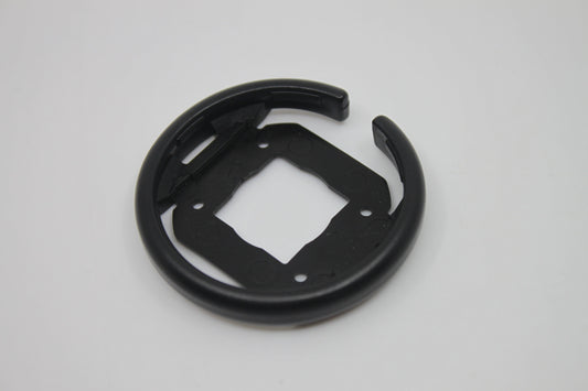 1990s, Vintage Pop Swatch Ring, Brand New unused, NEW OLD STOCK, matt black