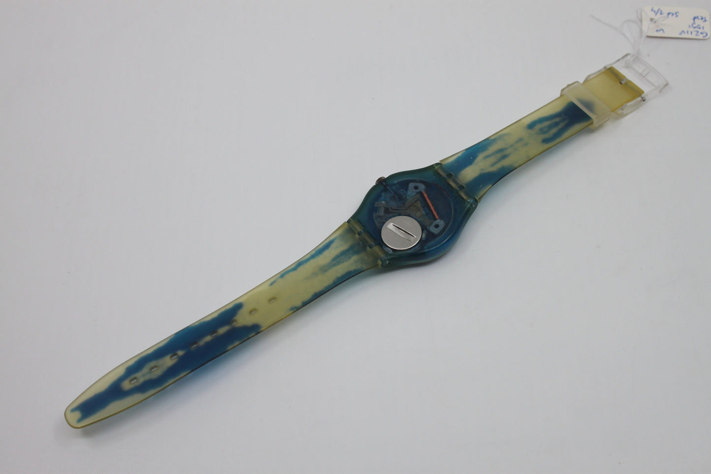 1991 Vintage Gents Swatch 'Test' GZ118, in MINT/UNUSED, original condition, working 100%