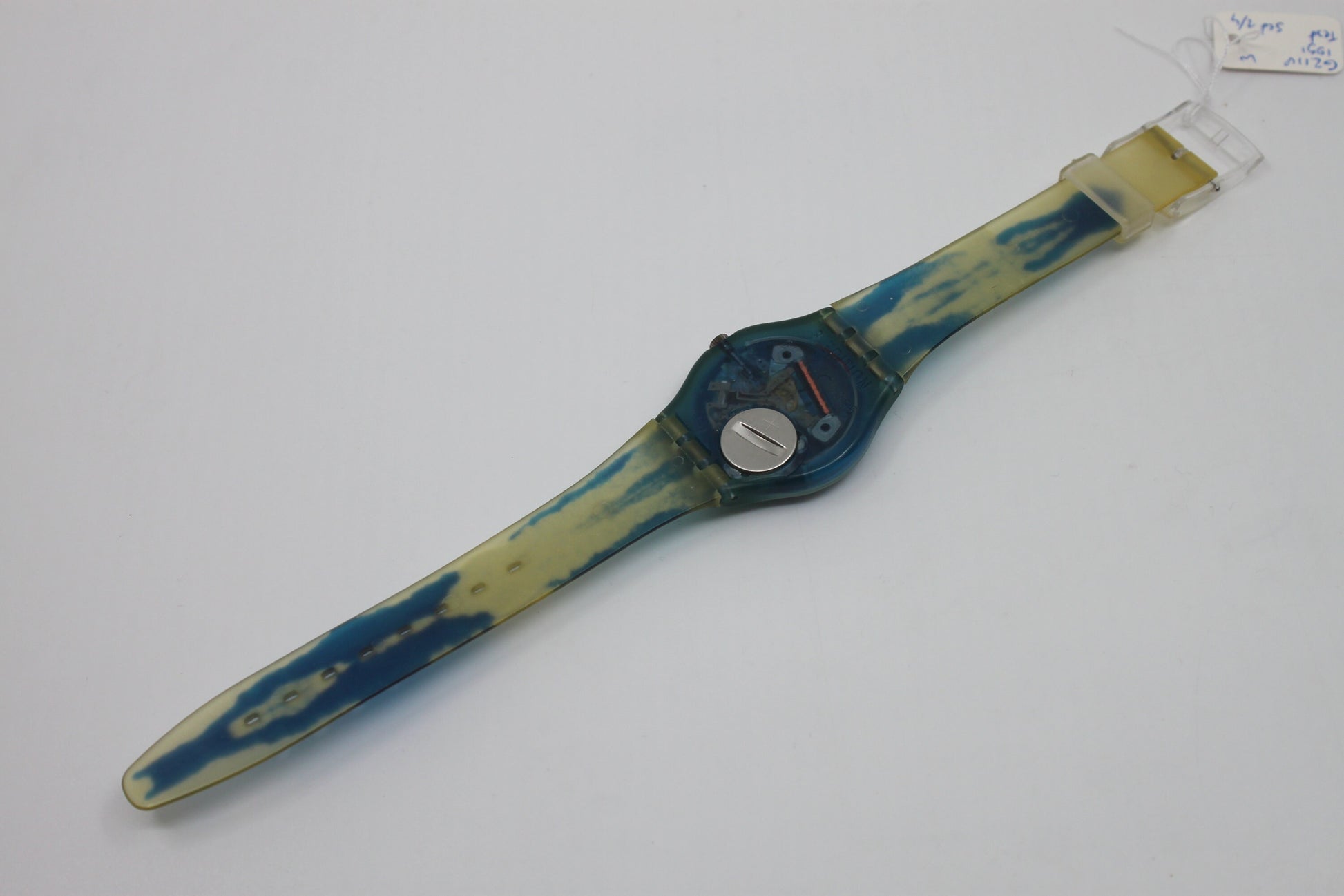 1991 Vintage Gents Swatch 'Test' GZ118, in MINT/UNUSED, original condition, working 100%