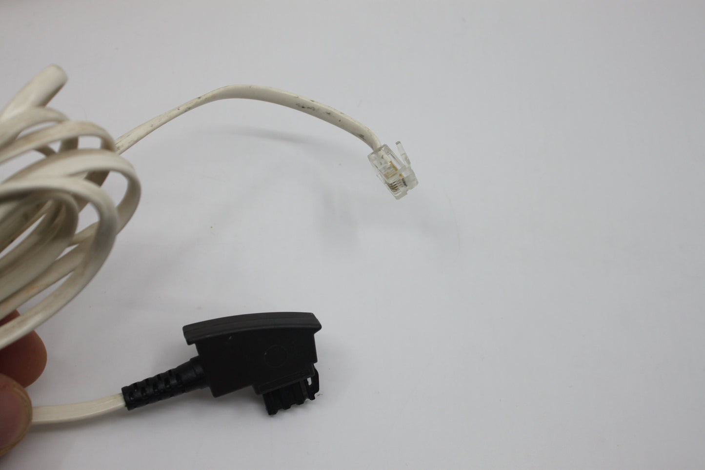 1980s Swatch original TwinPhone, unique and very collectible, white with white cord