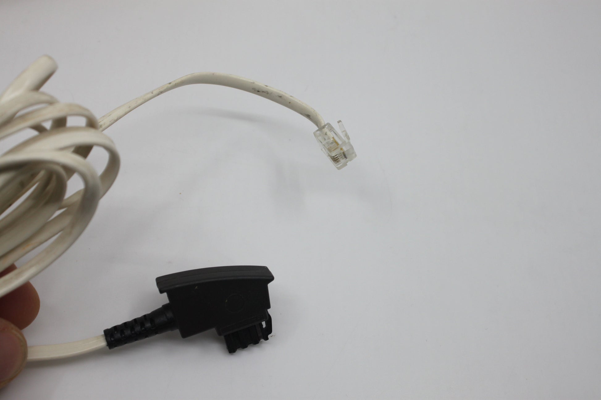 1980s Swatch original TwinPhone, unique and very collectible, white with white cord