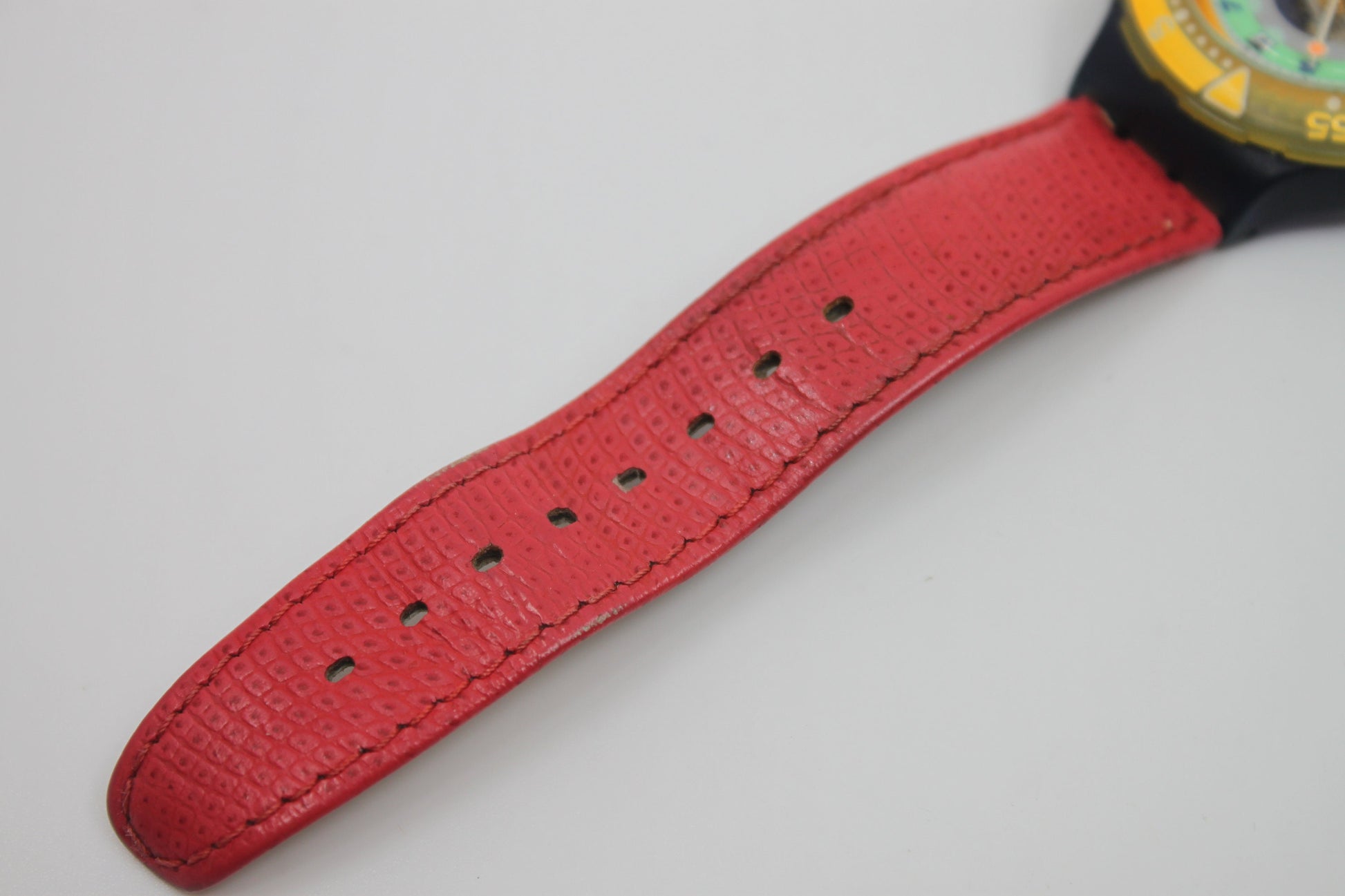 1995 Vintage Swatch Scuba 'Lobster' SDN118, Good Condition, Original Strap, Working 100%