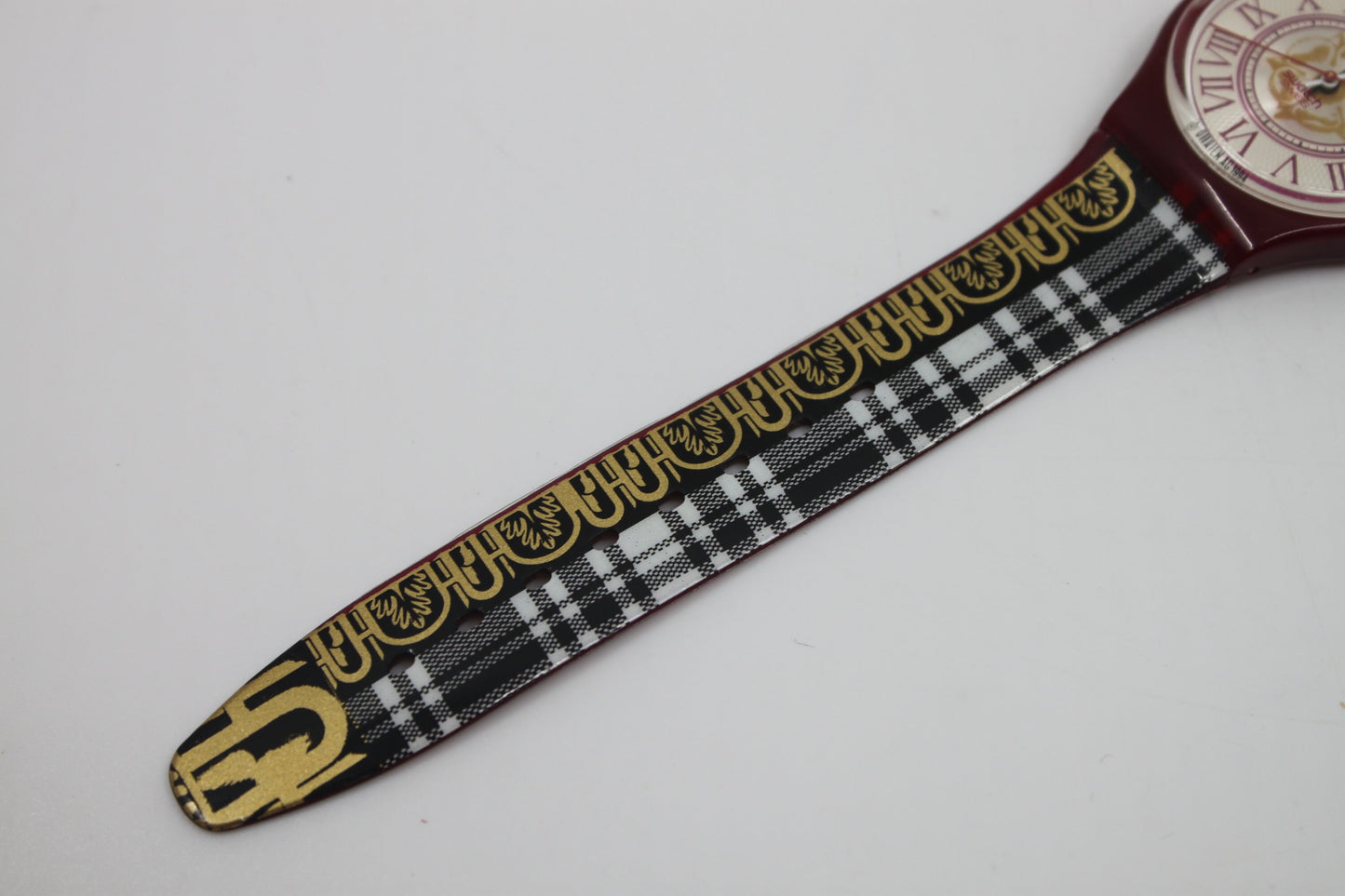 1995 Vintage Gents Swatch 'Mr. Watson' GR128, NEW OLD STOCK, Never Worn, working 100% with original strap