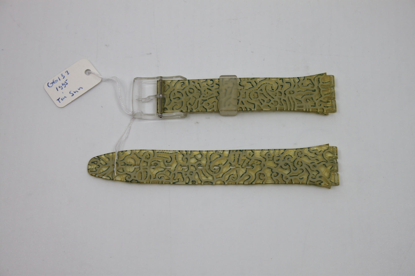 1995, Vintage Swatch Strap, 'Tai Sun', GG133, 17mm, Gents, New Old Stock