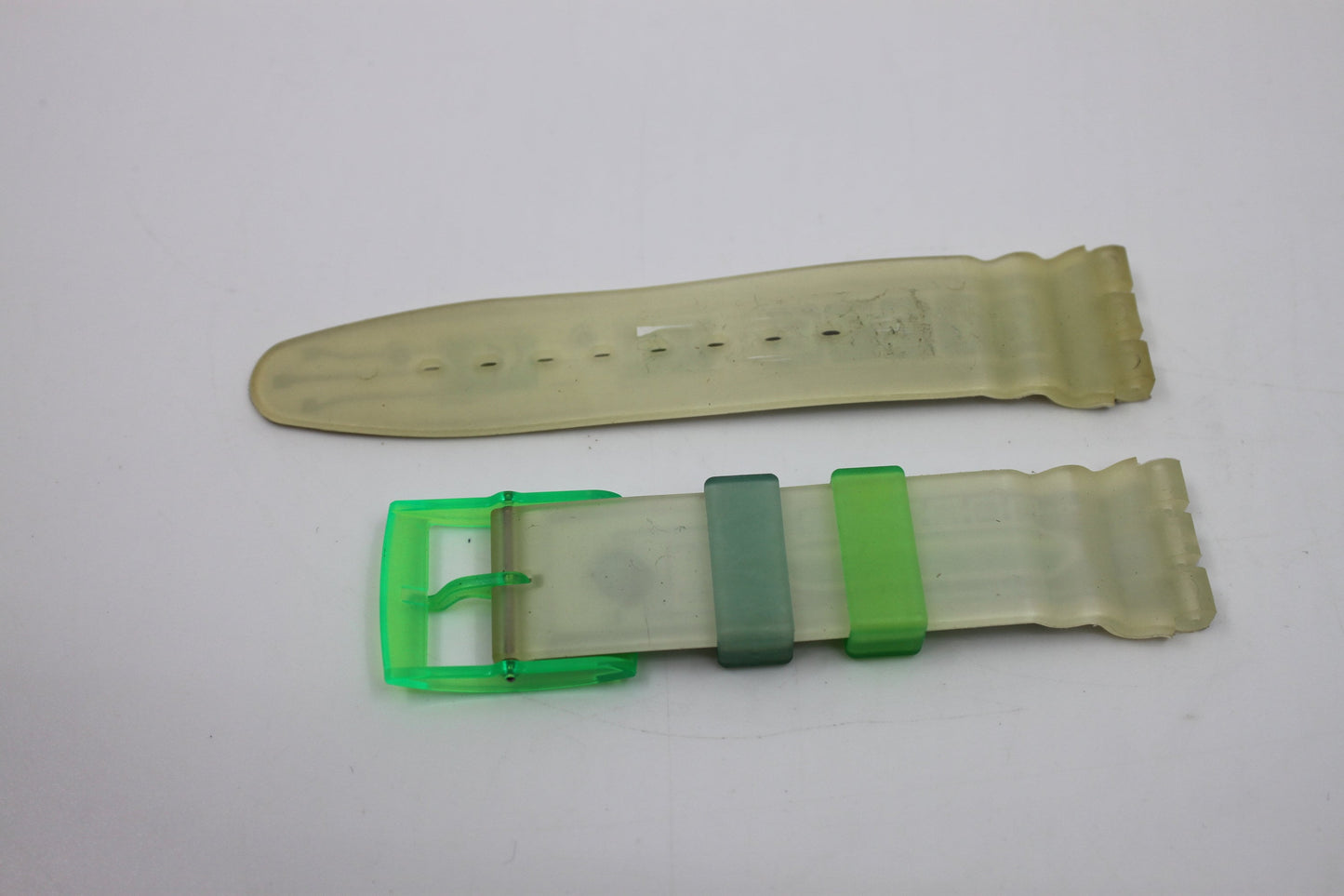 1996, Vintage Swatch Strap, 'Control Panel', SBM104, Aqua Chrono, 19mm, NEW OLD STOCK, Never Used