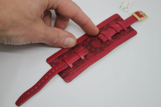 2003, Vintage Irony Swatch Strap, 'Star Illusion', YSG120 Ladies, New Old Stock, Leather Strap