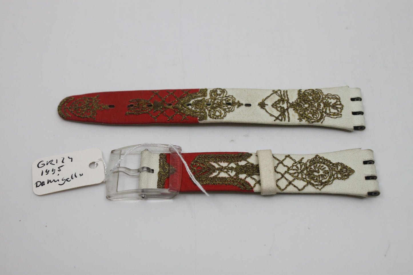 1995, Vintage Swatch Strap, 'Damigello', GR124, Gents, New Old Stock
