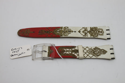 1995, Vintage Swatch Strap, 'Damigello', GR124, Gents, New Old Stock